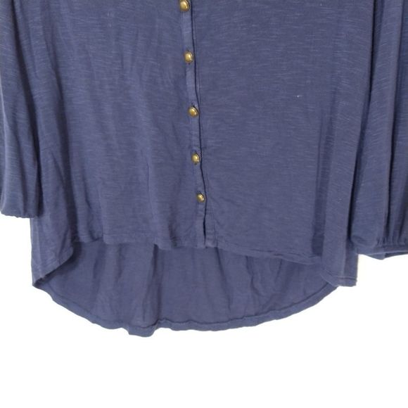 Rewind Woman's Lace Navy Blouse Top Shirt Size S - Picture 4 of 6